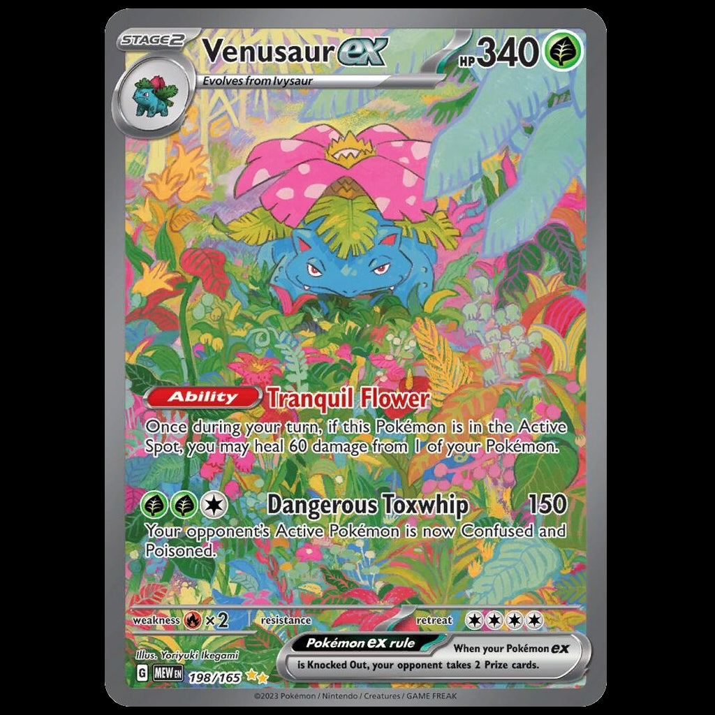 Venusaur ex - 198/165 - SV: Scarlet & Violet 151